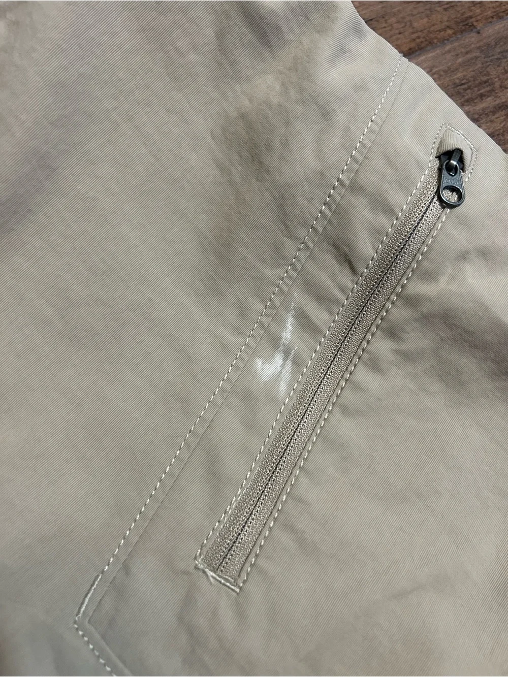 The North Face Convertible Hiking Pants Mens Large Tan  Zip Off Cargo